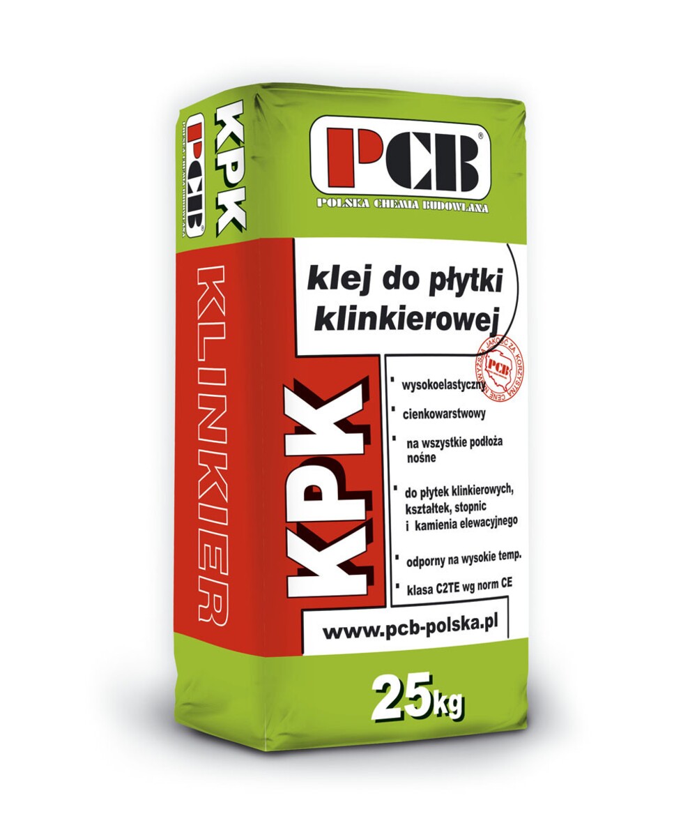 Wysokoelastyczna cienkowarstwowa zaprawa klejowa, mrozoodporna i wodoodporna PCB,  KPK klej do płytek, klej do płytek ciętych z cegły, klej do płytek ręcznie formowanych,