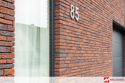 Bravo ciemno czerwona cegła, elewacja z cegły, płytki ceglane, cegły do murowania, ogrodenie z czerwonej cegły, elewacje z klinkieru